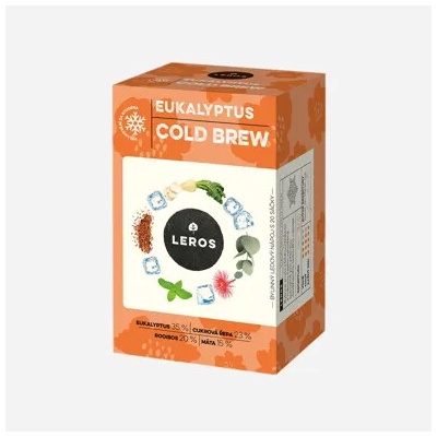Leros COLD BREW EUKALYPTUS bylinná zmes 20 x 1,8 g