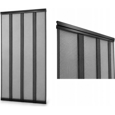 Levior Sada závěs dveřní proti hmyzu černý 4x35x220cm – Sleviste.cz