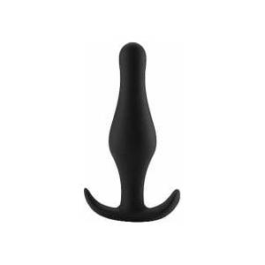 Sinner Gear Anal Plug Small with Ergonomic Handle Black 4.6 Inch