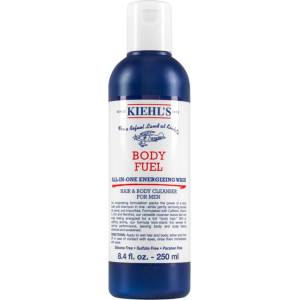 Kiehl's Body Fuel All-in One Energizing Wash шампоан и душ гел за всички видове кожа, включително и чувствителна за мъже 250ml