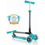Globber Тротинетка Globber Primo Foldable Lights Blue/Green (432-105-2) Тротинетка, скутер