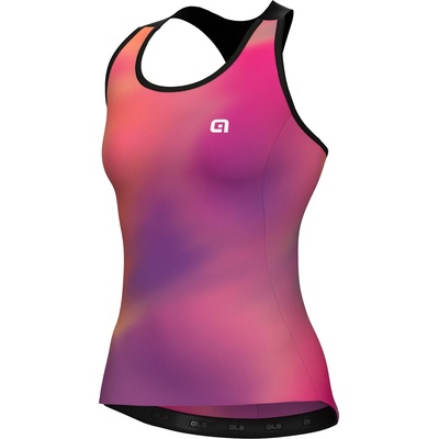Alé Дамски потник за колоездене Alé Women's Pragma Aurora Tank Top Cycling singlet - Pink - размер XL (156-2370-0216)