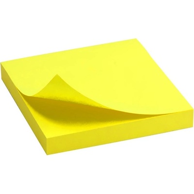 Самоз. листчета Delta Жълт неон 75х75 mm 100 л (1901010-59-D3414-11)