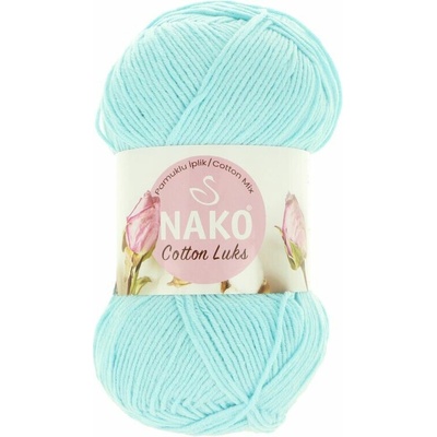 Nako Cotton Luks 97564 azúrovo modrá