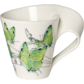 Villeroy & Boch Чаша халба NewWave Caffe Gift зелена опашка пеперуда 300 мл (10-4194-9100)