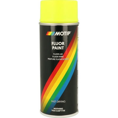 MOTIP fluorescenčný sprej farba oranžovo/červená 400ml
