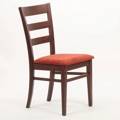 ITTC Stima Viola s čalouněným sedákem Tmavě Hnědá / látka Miron terracotta 22