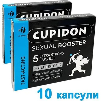 Image 1 of CUPID LABS 10бр Cupidon Купидон капсули за твърда и продължителна ерекция
