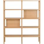 Rowico Етажерка за книги в дъб 140x166 cm Holton - Rowico (120014)