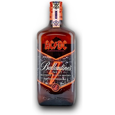 Ballantines AC/DC 40% 0,7 l (holá láhev)