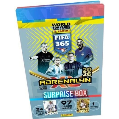 Panini Futbalové karty Panini FIFA 365 2025/2026 Adrenalyn adventný kalendár