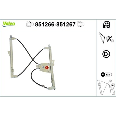 Zvedací zařízení oken VALEO 851267 851267