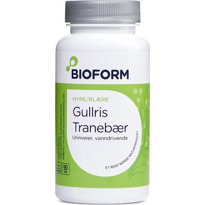 Bioform Билкова формула за уринарен тракт (със златна пръчица, бяла бреза, червена боровинка и полски хвощ) x 90 капсули | Bioform (0412 BFM)