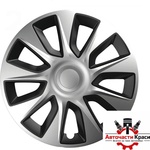 Versaco Тасове за джанти 17'' Versaco Stratos Silver / Black (56206) - avtochastikrasi