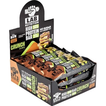 Lab Nutrition Premium High Protein Crunch Bar 33% - Dubai [12 x 65 грама] Шоколад с шамфъстък