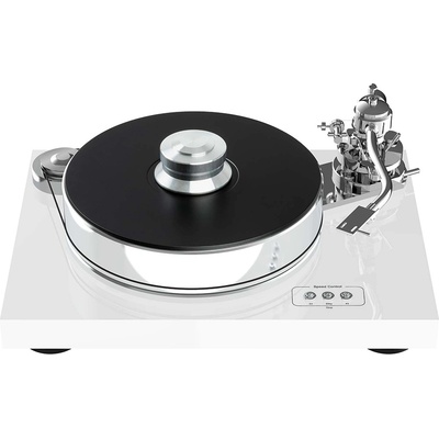 Pro-Ject Грамофон Pro-Ject Signature 10 (Cadenza Black) - бял гланц (9120097829542)