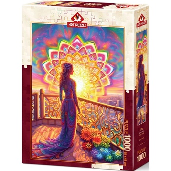 Art Puzzle Пъзел Art Puzzle от 1000 части - Цветето на живота (5257)