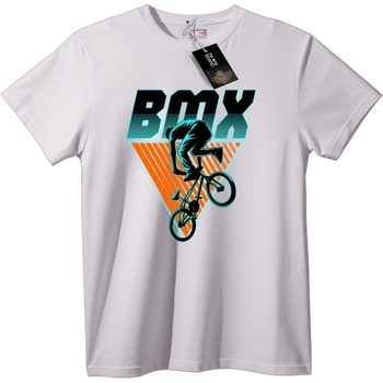 NOONEBRAND Тениска BMX Колоездач - S, White