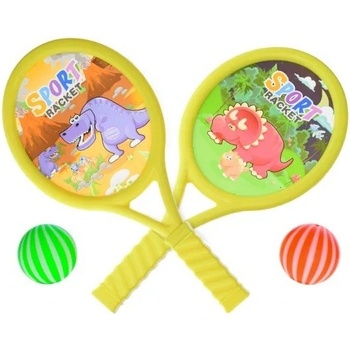 Rakety 40 cm 2 ks + 2 míčky