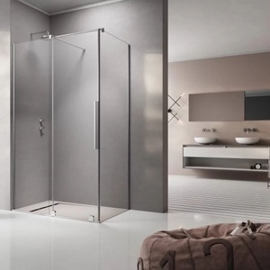 Radaway Правоъгълна душ кабина с плъзгаща врата Radaway Furo KDJ 120x90, профил гланциран хром, ляво (10104622-01-01L+10110580-01-01+10113090-01-01)