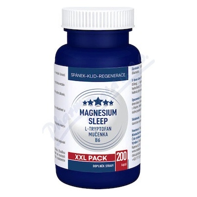 Magnesium Sleep L-Tryptofan Mučenka B6 200 kapsúl