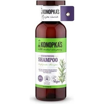 Dr. Konopka certifikovaný bylinný posilňujúci šampón na oslabené vlasy 500 ml