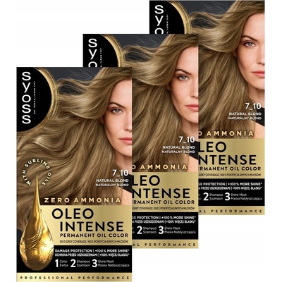 Syoss Oleo Intense barva na vlasy Přírodní blond 7-10 x 2