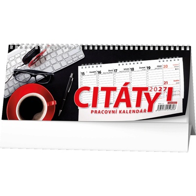 Stolní Pracovní CITÁTY I 2027