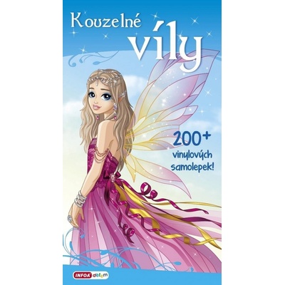 Kouzelné víly - 200 vinylových samolepek, 2. vydání