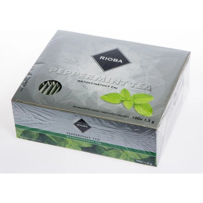 Rioba Peppermint Tea mátový čaj 100 x 1,5 g