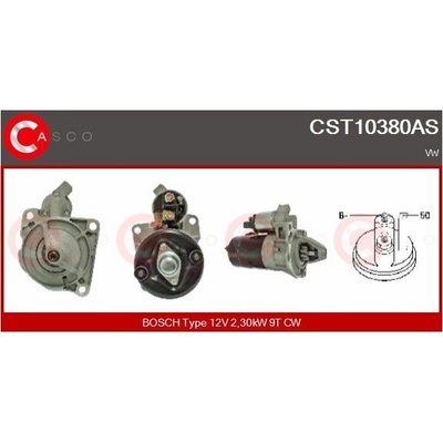 Startér CASCO CST10380AS
