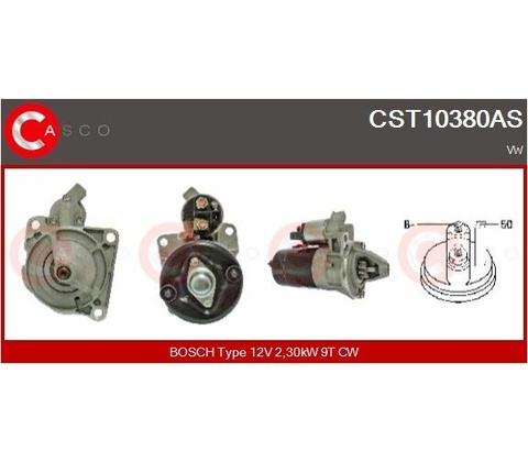 Startér CASCO CST10380AS