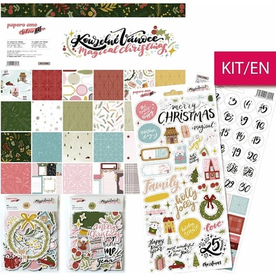 PAPERO AMO ♥ KREATIVNÍ SADA - MAGICAL CHRISTMAS