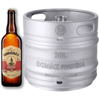 Dobrušská 11° Rodinný Pivovar Rampušák 30 l (sud)