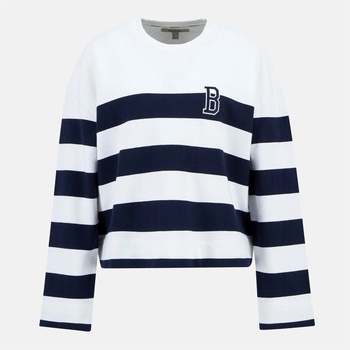 Barbour Блуза Barbour Women's Faye Relaxed Fit Crew Sweatshirt - Cloud/Navy Str