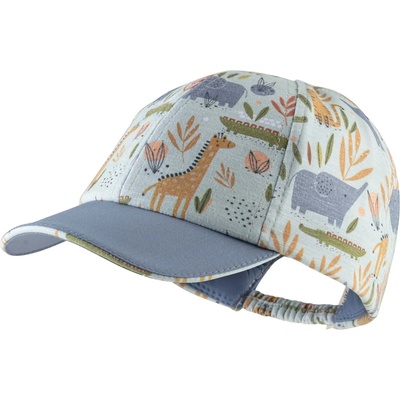 Sterntaler Детска шапка с козирка Sterntaler Kids' Baseball Cap Safari Cap - Eisgrün - размер 51 cm (904-3651-0213)