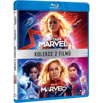 Captain Marvel + Marvels kolekce 2 filmů BD