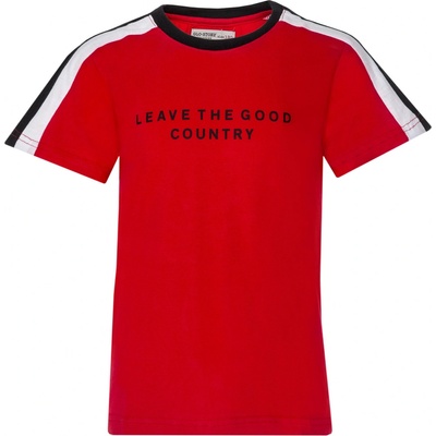 chlapecké tričko Glo-Story BPO-8302, červená