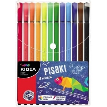 Image 1 of kidea - Флумастери 12 цвята
