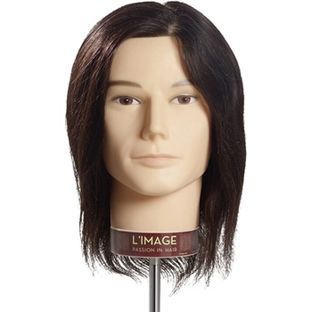 L´image Cvičná hlava stredná hnedá Limage Andreas 25 cm