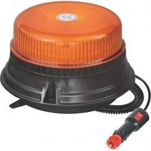 KMR PROFI LED maják 12-24V 12x3W oranžový magnet ECE R65 87x140mm