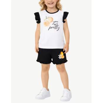 Chicco Girls Shorts And Tank Top Set White/Black