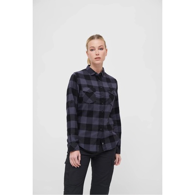 Brandit Ladies Amy Flanell Shirt šedá černá