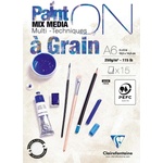 Clairefontaine Paint'On Скицник 15 A6 250 g (960063C)