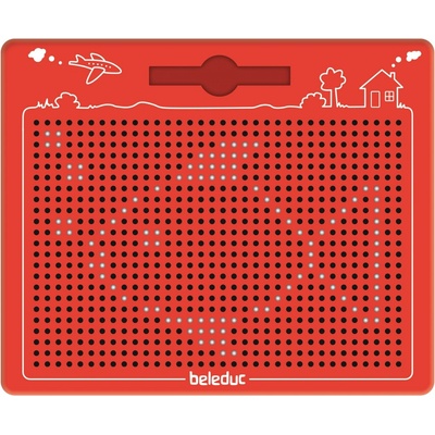 Beleduc Červená magnetická Mozaiková Tabuľka