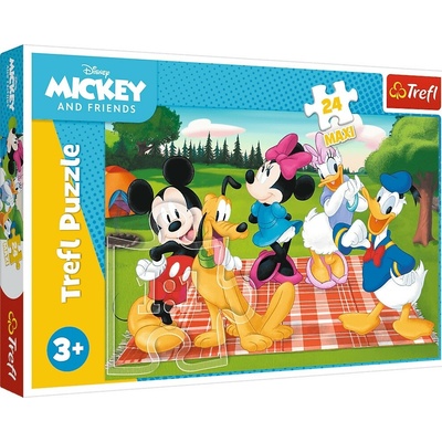 TREFL Mickey Mouse Obľúbený Mickey MAXI 24 dielov