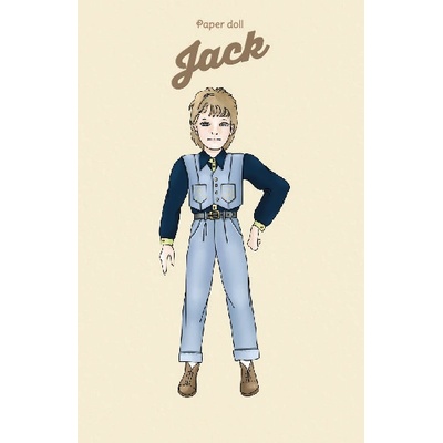 Papierová bábika Jack
