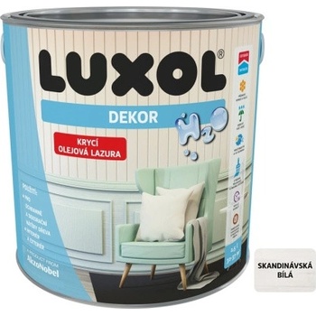 Luxol Dekor 2,5 l Škandinávská biela