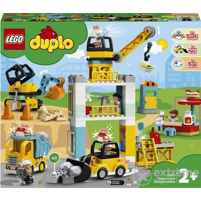 LEGO® DUPLO® 10933 Stavba s vežovým žeriavom