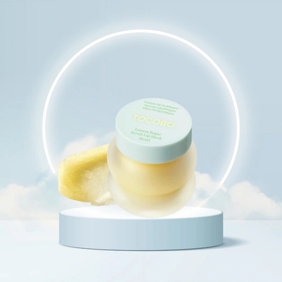 TOCOBO Lemon Sugar Scrub Lip Mask Cukrový peeling na rty s citrusy 20 ml